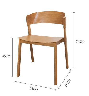 맞춤형 디자인 현대 디자인 호텔 레스토랑을 위한 쌓일 수 있는 목재 식탁 의자