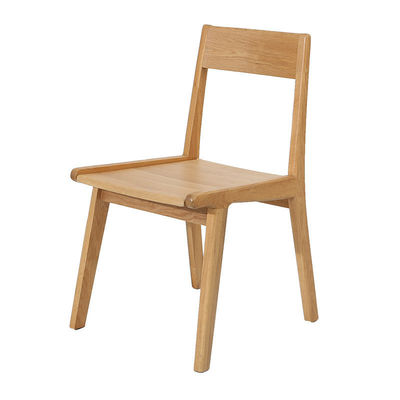 NO 호텔 및 레스토랑용 접힌 단단한 나무 프레임 식탁 의자