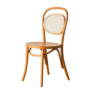 식탁 의자 천연 직물 라탄 및 OEM 서비스와 함께 단단한 나무에서 받아 들여