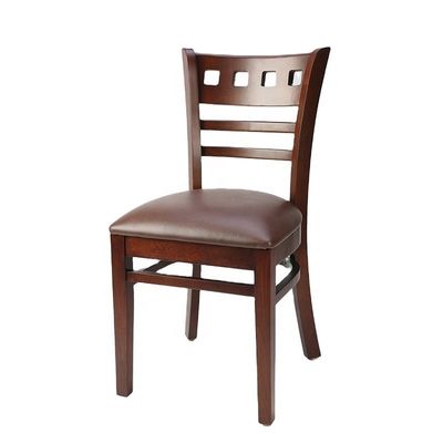 50pcs 목재 레스토랑 사다리 뒷좌석 현대 스타일 맞춤식 식탁 의자 자연 맞춤식 상업용 가구