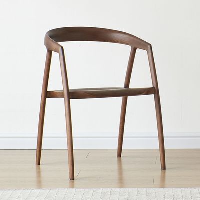 메일 포장 식당 의자 디자인 레스토랑 호텔 가구 고체 나무 현대 호박 색상 크기 W57*D53*H77CM