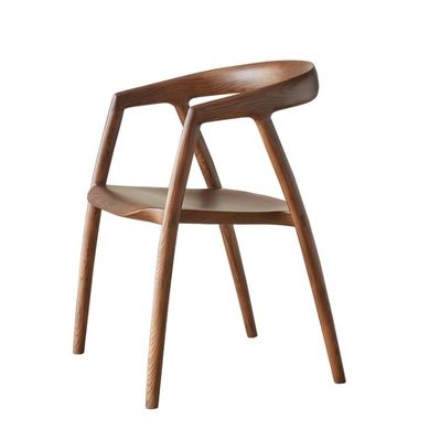 메일 포장 식당 의자 디자인 레스토랑 호텔 가구 고체 나무 현대 호박 색상 크기 W57*D53*H77CM