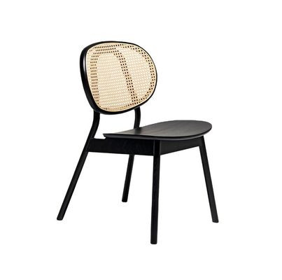 레스토랑 가구용 모던 디자인 애쉬 나무 프레임 라탄 식탁 의자