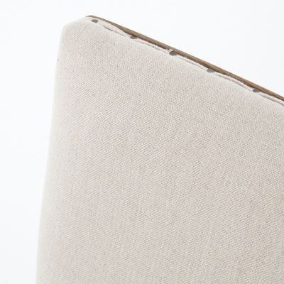 레스토랑 호텔 고형 목재 식탁 의자 니트로 라크 가공 및 현대적인 직물 포장