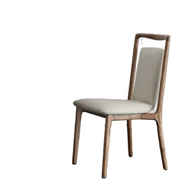 집 가구 현대 노르딕 스타일 레스토랑 식실 나무 식탁 의자 니트로 라크 가공