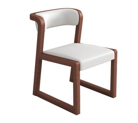 목재 PU 가죽 / 면과 양복 의자 W56*D51*H71CM 접지없이 현대 북유럽 스타일의 식당 식사실