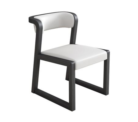 목재 PU 가죽 / 면과 양복 의자 W56*D51*H71CM 접지없이 현대 북유럽 스타일의 식당 식사실