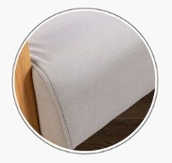 견고한 거실 가구 소파 세트 현대 나무 가죽 레이어 회색 / 흰색 / 파란색 / 갈색 및 견고한 디자인