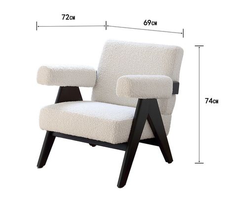 LL-C26 휴게실용 목재 포장 의자 W69*D72*H74cm