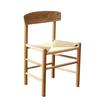 식탁 의자 최상품 맞춤형 현대 스타일 오크 고형 목재 직물 코드 호텔 팔받침 레스토랑 의자