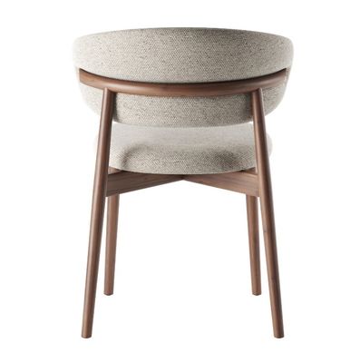 니트로 라크 페니쉬와 목재 레스토랑 의자