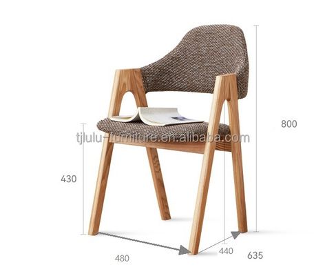 현대 디자인 나무 프레임 노르딕 가정 가구 부엌 포장 식실 의자 호텔 레스토랑용 천