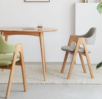 현대 디자인 나무 프레임 노르딕 가정 가구 부엌 포장 식실 의자 호텔 레스토랑용 천