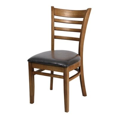 다재다능하고 기능적인 노르딕 디자인 레스토랑 가구용 단단한 목재 식탁 의자