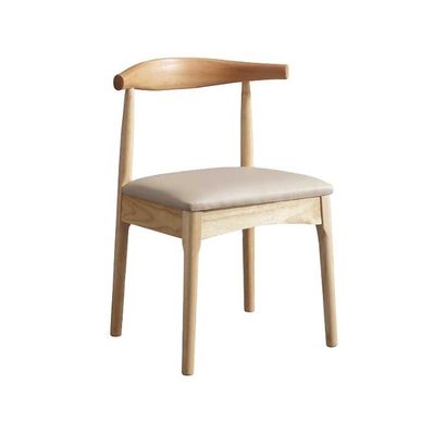 라탄과 고형 나무 가공 니트로 라크 식당 의자 세트 노르딕 현대 스타일의 호텔 레스토랑 가구