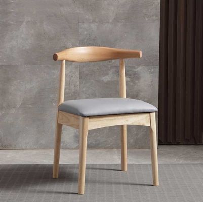 라탄과 고형 나무 가공 니트로 라크 식당 의자 세트 노르딕 현대 스타일의 호텔 레스토랑 가구