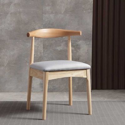 라탄과 고형 나무 가공 니트로 라크 식당 의자 세트 노르딕 현대 스타일의 호텔 레스토랑 가구