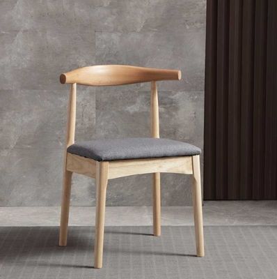 라탄과 고형 나무 가공 니트로 라크 식당 의자 세트 노르딕 현대 스타일의 호텔 레스토랑 가구