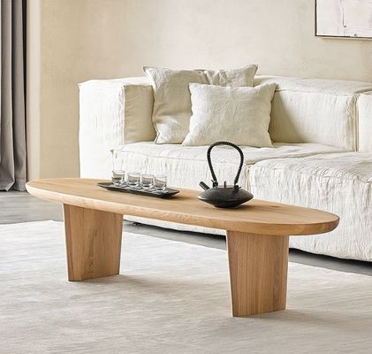 현대 노르딕 목재 커피 테이블