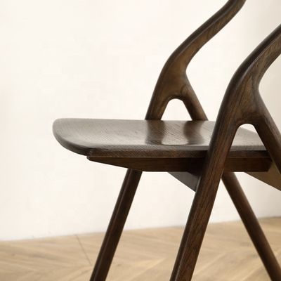 고급 현대 스타일의 목재 레스토랑 의자 고객 디자인과 재료가 허용됩니다.