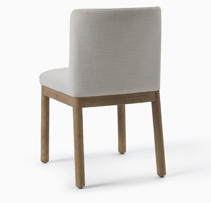 현대 가정용 가구 카페 직물 가공형 견고한 목재 식탁 의자