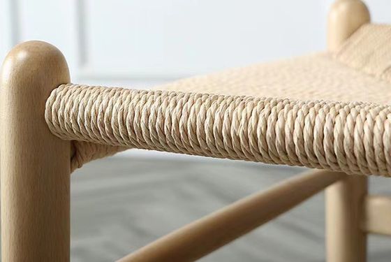 견고하고 다재다능한 단단한 목재 PU 가죽 천연 플라스틱 라탄 샘플