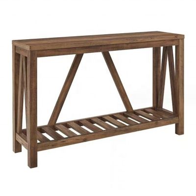 메일 포장 현대 디자인 순수 나무 창문 테이블 단순 선반 직사각형 테이블