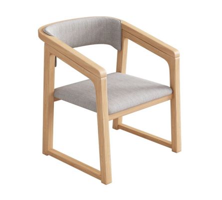 맞춤형 색상 단단한 목재 PU 가죽 목재 의자 W56*D51*H71CM 식당 의자 노르딕 디자인 현대 목재 의자