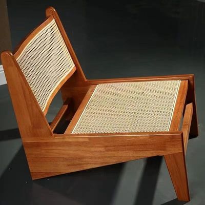 서빙실 의자 디자인 노르딕 라운지와 현대 가구용 고전 고체 나무 라탄 의자