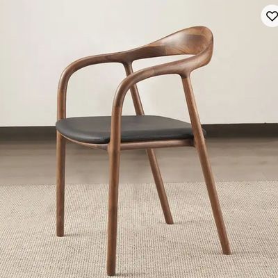 음식점 및 식탁용 단단한 목재 식탁 의자 무게 제한 150kg 디자인 스타일 유럽