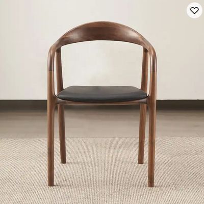 음식점 및 식탁용 단단한 목재 식탁 의자 무게 제한 150kg 디자인 스타일 유럽