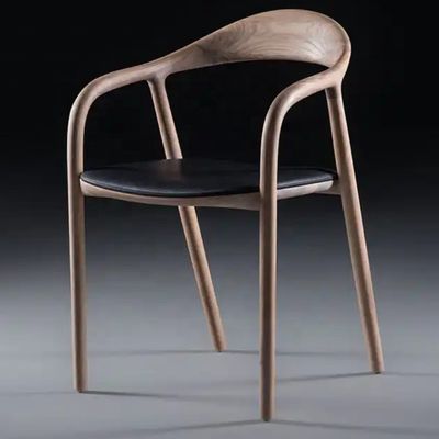 음식점 및 식탁용 단단한 목재 식탁 의자 무게 제한 150kg 디자인 스타일 유럽