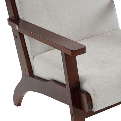 거실 현대 팔 소파 직물 의자 라운지 단일 소파 의자 와비-사비 맞춤형 디자인