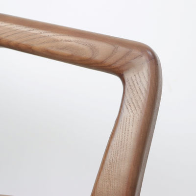 메일 포장 노르딕 스타일의 카페와 레스토랑을위한 단단한 나무 PU 가죽 식탁 의자