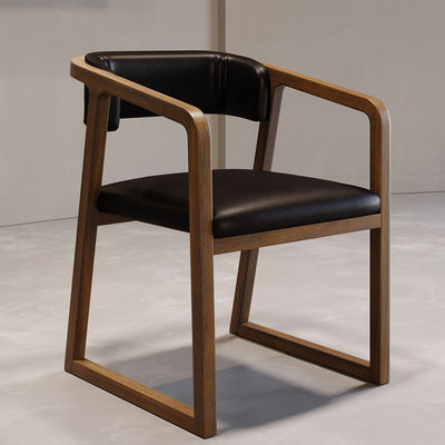 레스토랑에 맞춤형 고무 목재 식탁 의자 현대 디자인 및 내구성