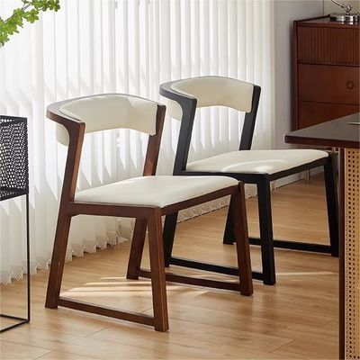 레스토랑에 맞춤형 고무 목재 식탁 의자 현대 디자인 및 내구성