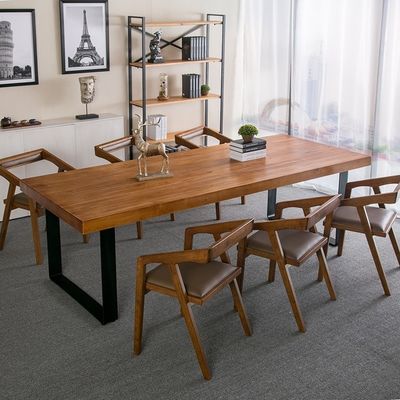 NO 접힌 현대 식실 목재 의자 천연 색상 레스토랑을위한 단단한 목재 의자