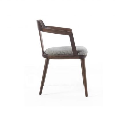 실내 식당 식탁 의자 고형 목재 의자 쿠션 및 현대 디자인 호크넛 컬러 팔자리