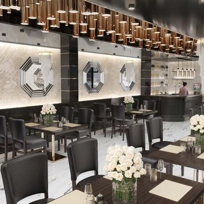 노르딕 직물 PU 가죽을 위한 나무 다리로 된 OEM 목재 식탁 의자 호텔 레스토랑 이벤트 및 조정 가능한 디자인