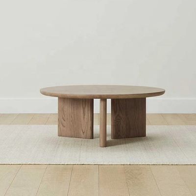홈 가구 현대 삼각형 기반 커피 테이블 노트북 색의 목조 프레임 식사실 가구