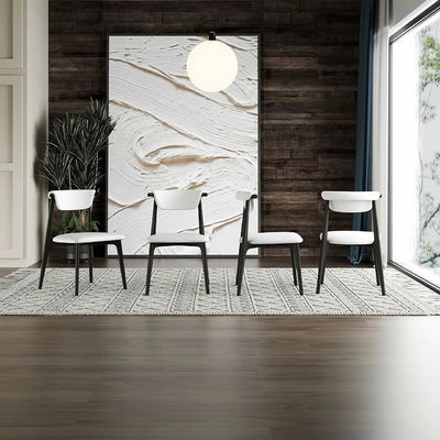 메일 포장 Y 현대 식탁용 단단한 나무 식탁 의자