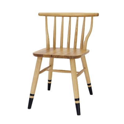 현대 디자인 스타일 노르딕 엑시스 워크워크 윈저 고형 목재 식탁 의자 레스토랑 좌석 가구