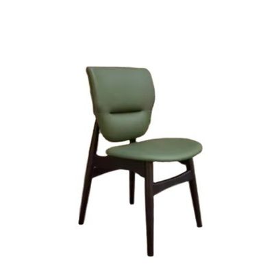 현대 식실 가구 전통 디자인 및 맞춤형 색상의 가죽 목재 의자