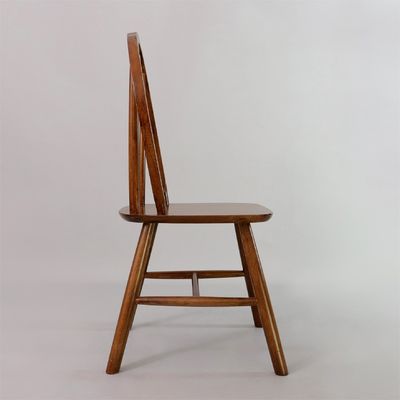 현대 자연 색상 노르딕 목재 가구 호텔 레스토랑용 고형 목재 식탁 의자