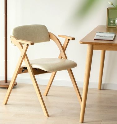 고무 목재/오시 목재 프레임과 함께 현대 식당을위한 천연 단단한 목재 의자