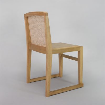 모던 U 스택블 래튼 등반 단단한 나무 식탁 의자 접이 안 됩니다 호텔 레스토랑 업그레이드 및 리노베이션에 적합합니다