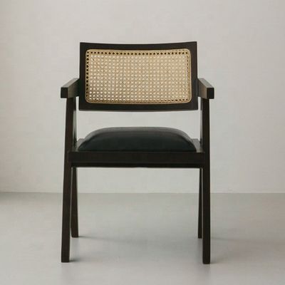 특정 식탁 의자 디자인 집 가구 메일 포장 및 포장 된 단단한 나무로 된 라탄 의자