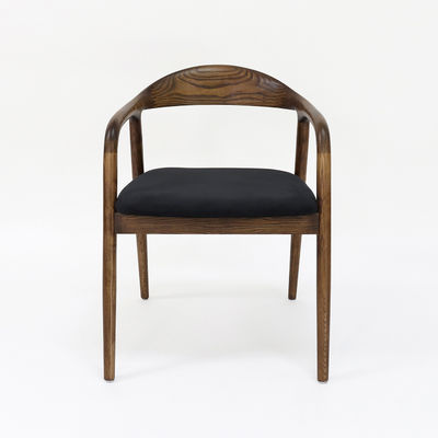 현대 레스토랑 가구 접이식 기능과 직물 가루와 함께 단단한 나무 식탁 의자 W56*D55.5*H73.5CM