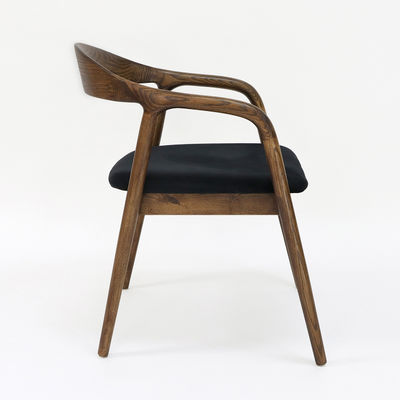 현대 레스토랑 가구 접이식 기능과 직물 가루와 함께 단단한 나무 식탁 의자 W56*D55.5*H73.5CM