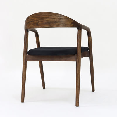 현대 레스토랑 가구 접이식 기능과 직물 가루와 함께 단단한 나무 식탁 의자 W56*D55.5*H73.5CM